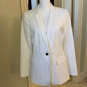 Ann Taylor ladies blazer white NWT